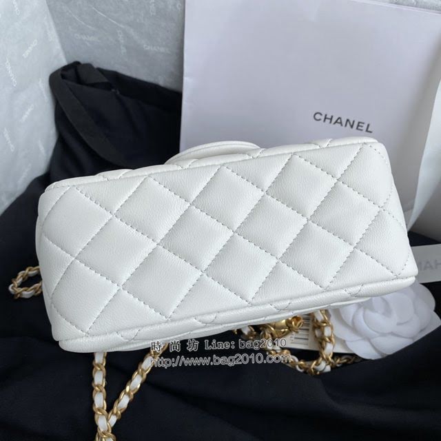 Chanel女包 香奈兒專櫃最新款cf mini口蓋包 Chanel小號單肩斜挎女包 AS1786  djc4321